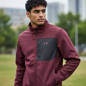 Under Armour Men's Maroon Jacket
